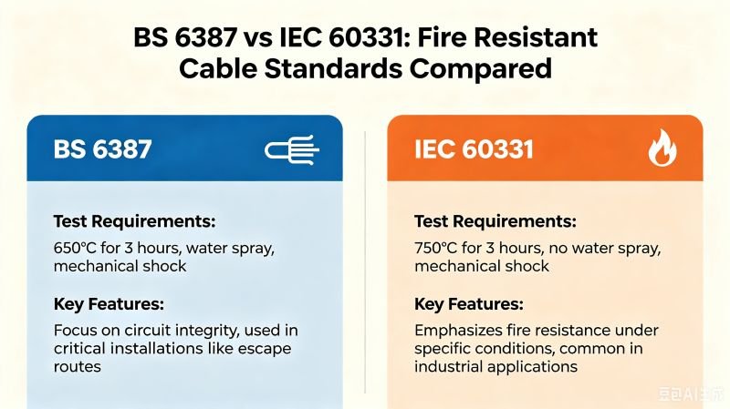 BS 6387 vs IEC 60331