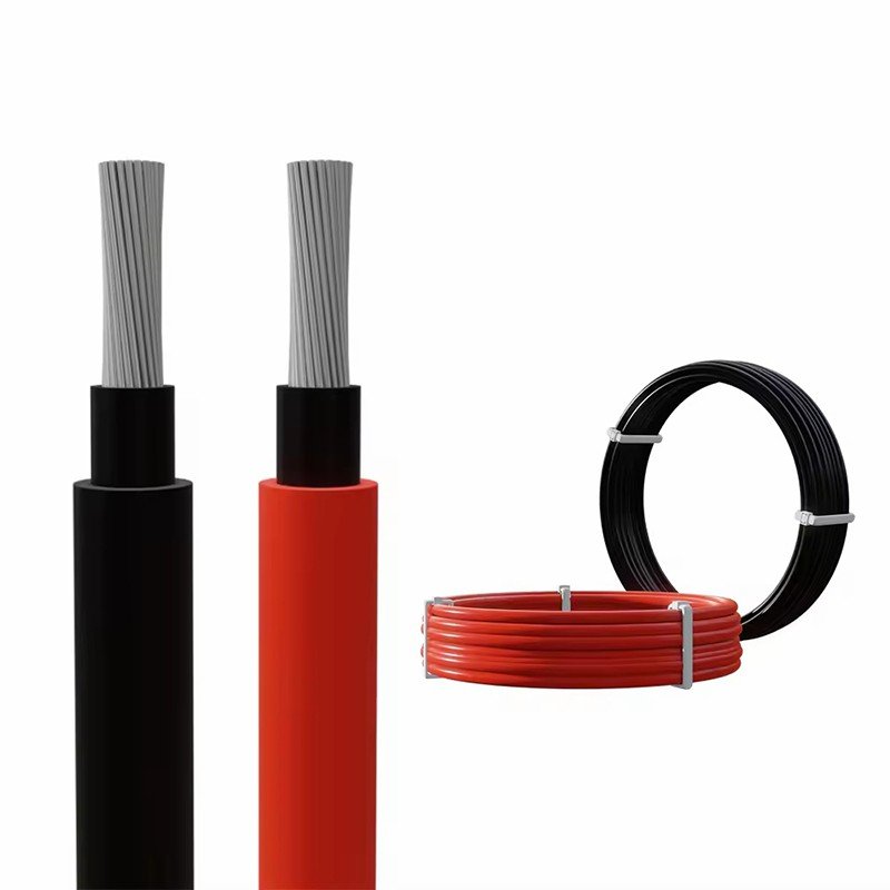H1Z2Z2-K 1500V DC solar PV cable — tinned copper conductor, XLPO insulation, TÜV EN 50618