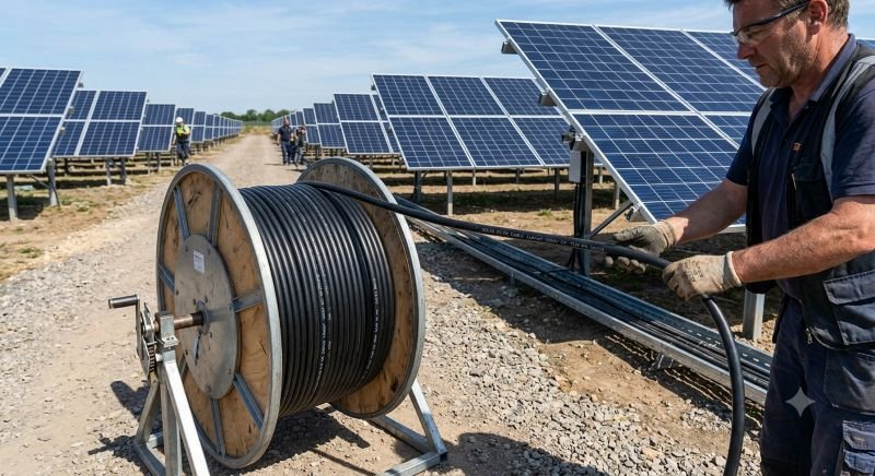 dc cable sizing solar pv